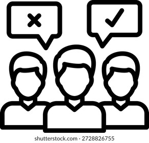 Vector Design Customer Feedback Icon Style