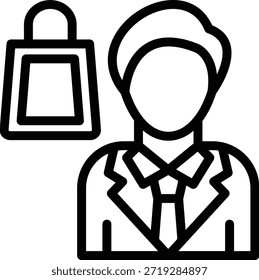 Vector Design Customer Icon Style