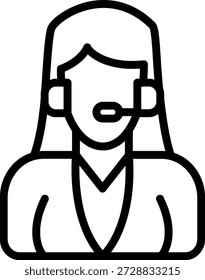 Vector Design Customer Icon Style