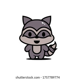 Vector design of cute animal characters