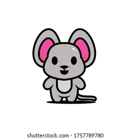 Vector design of cute animal characters