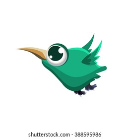 Diseño de vectores Cute Grasa Crepúsculo Mid-air En Fondo Blanco