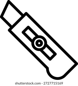 Estilo de ícone de cortador de design de vetor