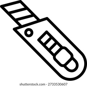 Estilo de ícone de cortador de design de vetor