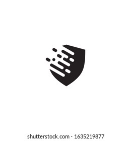 Vector design of cyber security logos.
