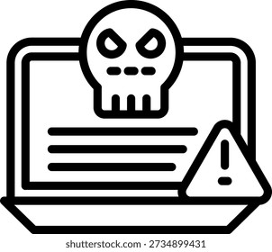 Vector Design Cyberthreat Icon Style