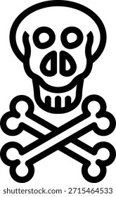 Estilo de icono de peligro de diseño de Vector
