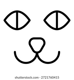 Design de vetor dapper cão Duds ícone estilo