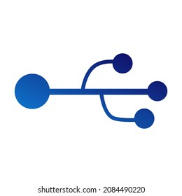 vector design data connection shape illustration