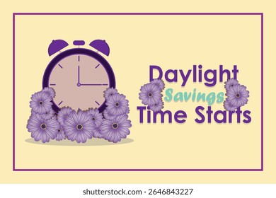 Vector Design Daylight Savings – March 8