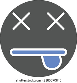 Vector Design Dead Icon Style
