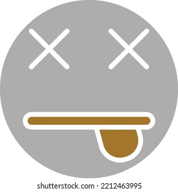 Vector Design Dead Icon Style