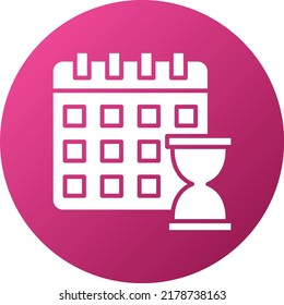 Vector Design Deadline Icon Style