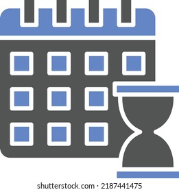 Vector Design Deadline Icon Style