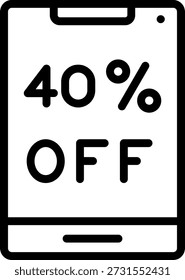 Vector Diseño Oferta del día Icono Estilo