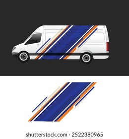 vector design decal livery car cargo van