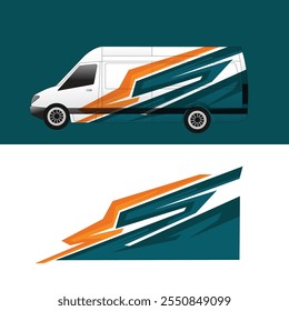 vector design decal livery van delivery