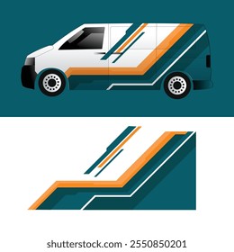 vector design decal livery van delivery