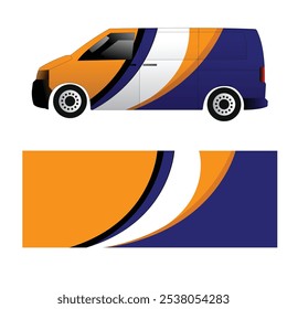 vector design decal wrap body cargo van car