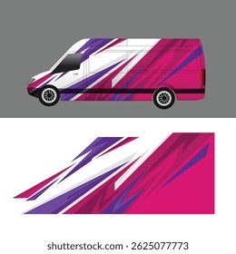 vector design decal wrap body cargo van car