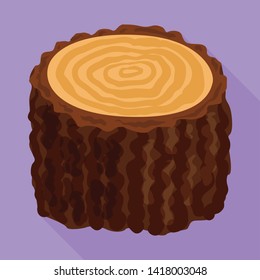 Vector design of deck and lumber  logo. Collection of deck and texture stock symbol for web.