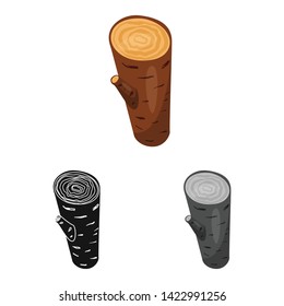 Vector design of deck and timber logo. Set of deck and build vector icon for stock.