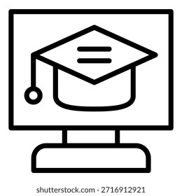 Vector Design Degree Icon Style