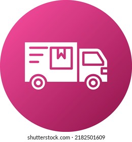 Vector Design Delivery Truck Icon Style