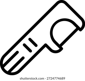 Vector Design Dental Floss Icon Style