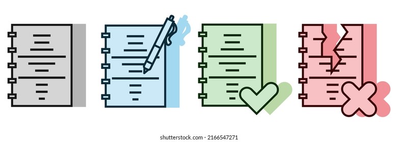 Vector design Detail: File Icons