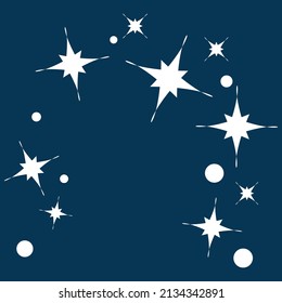Vectordesign-Detail: Stars-Effekt
