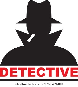 Vektordesign für Detektivdienste-Symbol