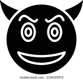 Vector Design Devil Icon Style