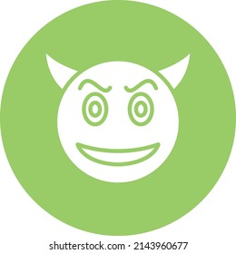 Vector Design Devil Icon Style