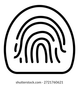 Vektordesign Digitale Identität Symbolstil