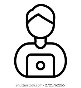 Diseño de Vector Digital Nomad Icon Style