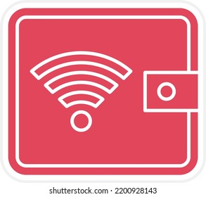 Vector Design Digital Wallet Icon Style