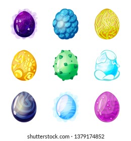 Vector design of dinosaur  and magic  icon. Collection of dinosaur  and fantasy vector icon for stock.