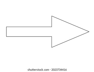 Vektordesign eines Richtungszeichens oder Symbols