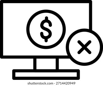Diseño de Vector Descartar estilo de icono