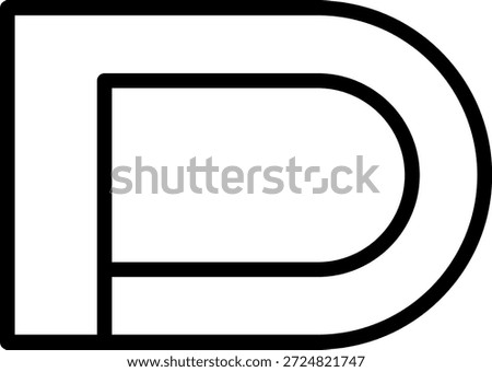 Vector Design DisplayPort Icon Style