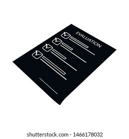Vector design of document and presentation sign. Collection of document and text stock vector illustration.