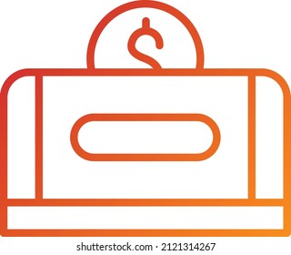 Vector Design Donation Icon Style