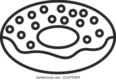 Vector Design Donut Icon Style