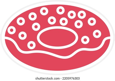 Vector Design Donut Icon Style