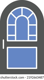 Vector Design Door Icon Style