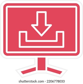 Vector Design Download Icon Style
