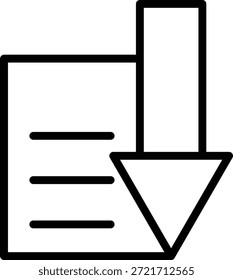 Vector Design Download Icon Style