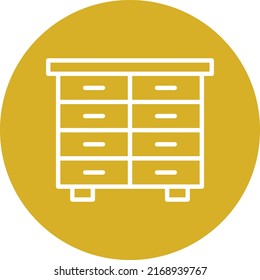 Estilo de iconos de los dibujos de diseño de vectores