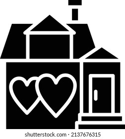 Vector Design Dream House Icon Style